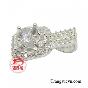 Mặt bạc nữ duyên dáng chất lượng.