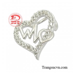 Mặt bạc nữ phong cách tinh tế.