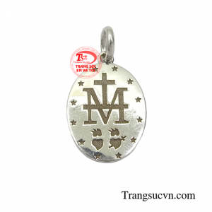 Mặt dây Đức Mẹ chế tác theo yêu cầu, giao hàng toàn quốc.