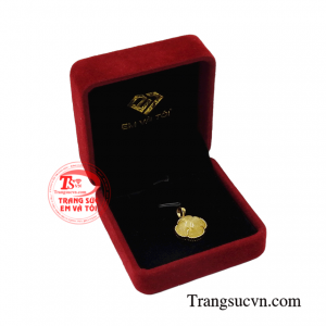 Mặt dây thạch anh tóc tinh tế