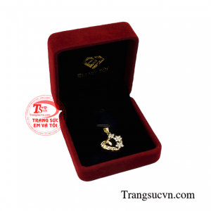 Mặt dây trái tim duyên dáng