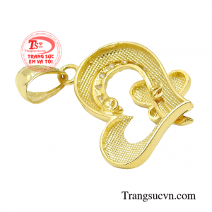 Mặt dây trái tim yêu kiều bảo hành uy tín.