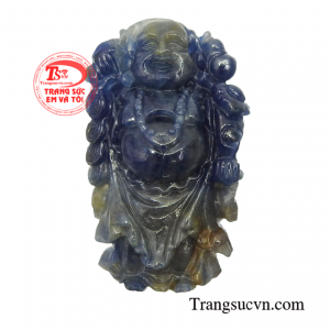 Mặt di lặc hiền hòa được coi là biểu tượng của sự no ấm, đủ đầy, cuộc sống tươi vui. 