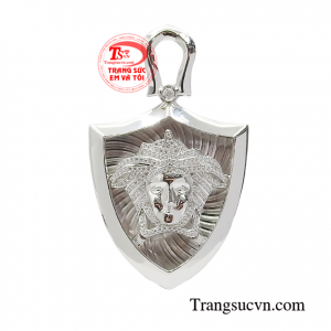 Mặt nam vàng trắng mạnh mẽ 18k nhập khẩu Korea là dòng sản phẩm bán chạy hiện nay