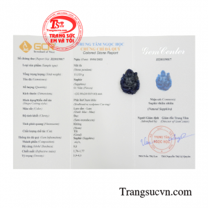 Sản phẩm có giấy kiểm định đá quý 