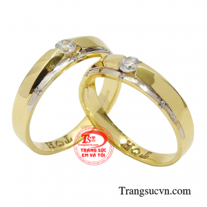 Chiếc nhẫn vật hiện hữu của tình yêu cũng là lời tự nhắc nhở nhau phải thương yêu, nhường nhịn nửa kia của mình. 