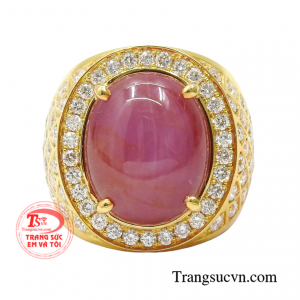 Chiếc nhẫn thể hiện được cả sức mạnh thể chất cũng như ý chí kiên cường của một người đàn ông.