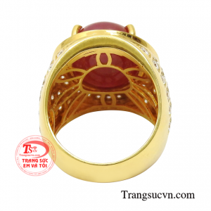 Nhẫn nam đá quý giao hàng tận nơi.