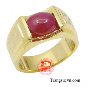 Theo phong thủy, ruby đặc biệt phù hợp với người mệnh hỏa và mệnh thổ