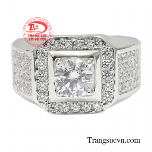Nhẫn nam là sản phẩm trang sức dễ dàng mang theo vì vậy các sản phẩm nhẫn nam được các cánh mày râu yêu thích. 