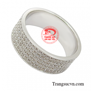 Chiếc nhẫn nam được phái mạnh yêu thích và lựa chọn để mang lại may mắn về công việc, sự nghiệp.