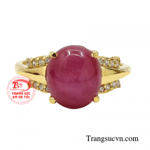 Trong phong thủy, người ta tin rằng đá ruby tích tụ tinh khí đất trời qua nhiều năm sẽ mang đến sức mạnh thay đổi phong thủy khiến biến dữ hóa lành, xua đuổi tà khí.