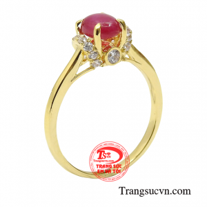 Nhẫn nữ ruby thời thượng mang đến nét đẹp duyên dáng, phong cách và hợp xu hướng.