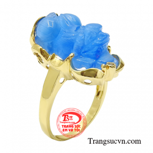 Nhẫn nữ tỳ hưu cao cấp là một trong những linh vật phong thủy được nhiều người ưa chuộng. 