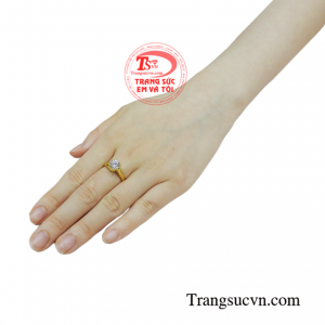 Nhẫn vàng nữ kiều diễm