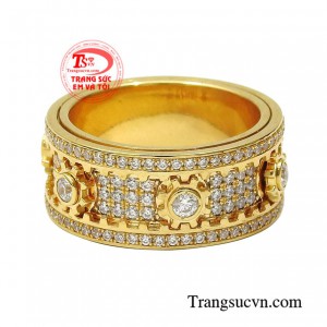 Bởi chiếc nhẫn mang đến cho nam giới vẻ hiện đại, thời trang và hợp với xu thế