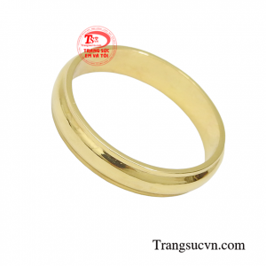Nhẫn vàng tây 18k là sự lựa chọn tuyệt vời cho người bạn yêu thương