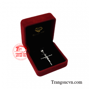 Thánh giá vàng trắng thời trang