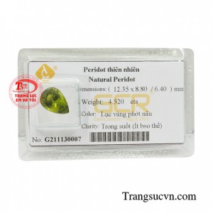 Viên peridot an khang từ xưa đến nay luôn là viên đá được nhiều người ưa chuộng sử dụng