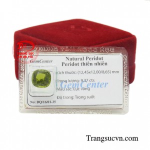 Peridot Thiên Nhiên là viên đá tượng trưng cho sức sống, niềm hy vọng