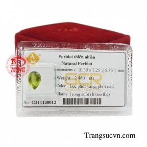 Peridot cũng là viên đá rất được ưa chuộng bởi tác dụng tuyệt vời của nó