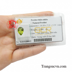 Là viên đá tượng trưng cho sức sống và niềm hi vọng, mang lại bình an may mắn cho người đeo