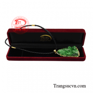 Bộ mặt phật cẩm thạch vàng tây