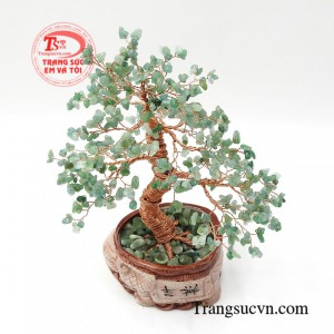 Cây đá quý aventurine đẹp