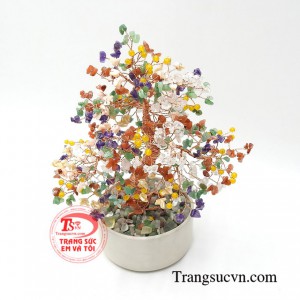 Cây đá quý sắc màu hợp mệnh.