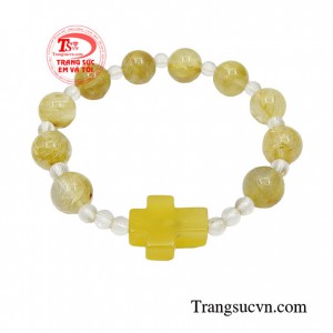 Chuỗi mân côi thạch anh tóc bình an là sự thấu hiểu của sức mạnh tâm linh cũng như đức tin và sự trân trọng của con người đối với chúa