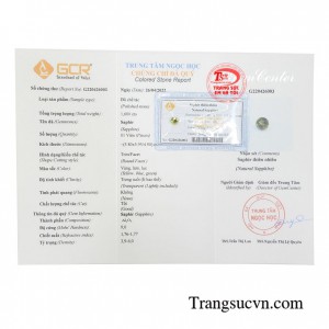 Sapphire thiên nhiên ép vỉ cao cấp, có giấy kiểm định đá quý kèm theo.