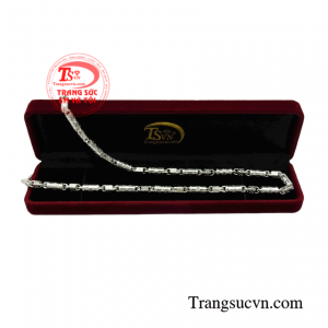Dây chuyền bạc nam giới danh vọng