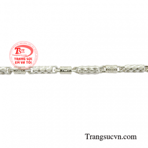Dây chuyền bạc nam giới thăng tiến bảo hành uy tín.