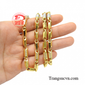 Dây chuyền vàng nam sang trọng, thời trang