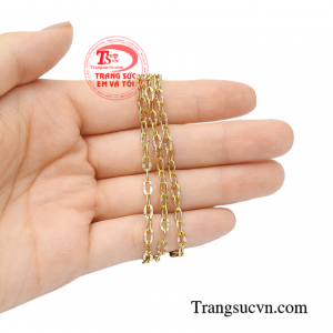 Dây chuyền vàng nhập khẩu tinh tế chất lượng.