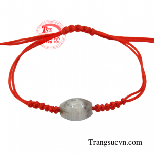 Dây tết gỗ hóa thạch an lành bền đẹp, chất lượng, đeo hợp phong thủy.
