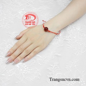 Dây tết mã não bình an