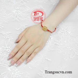 Dây tết thạch anh tóc đại cát