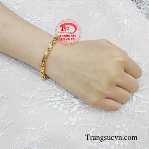 Lắc tay nam vàng phong độ chế tác theo yêu cầu, giao hàng toàn quốc