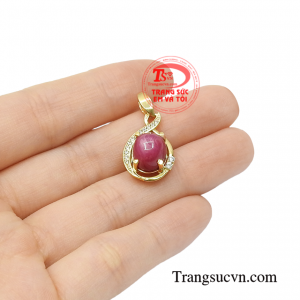Mặt nữ ruby sao chất lượng bền đẹp.