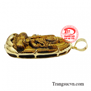 Mặt phật bản mệnh đá mắt hổ sẽ giúp bạn có dược sự bảo vệ và che chở tránh khỏi những điều đen đủi trong cuộc sống.