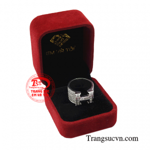 Nhẫn nam kim cương góp phần không nhỏ cho thành công của bạn.