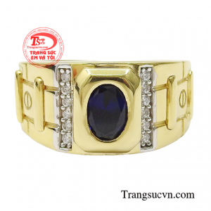 Chiếc nhẫn này sẽ giúp phái mạnh thể hiện khí chất của một người đàn ông.