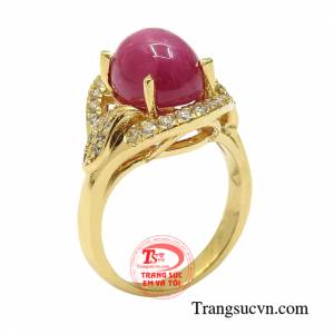 Nhẫn nữ ruby sao phú quý