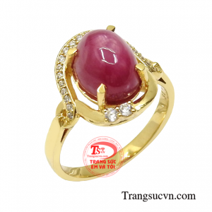 Chiếc nhẫn nữ ruby cao cấp đảm bảo chất lượng, giao hàng trên toàn quốc.