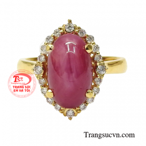 Trang sức ruby còn là biểu tượng của sự giàu sang, phú quý nên rất được lòng phái đẹp lựa chọn làm món đồ phong thủy thu hút sự thịnh vượng.