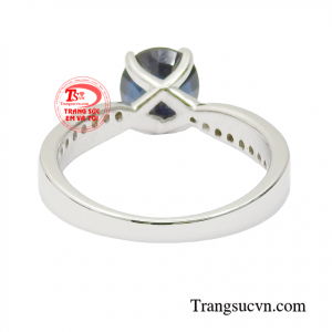 Nhẫn nữ sapphire phú quý cao cấp cho phái đẹp