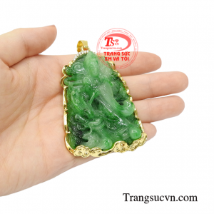 Phật Quan Âm cẩm thạch vàng tây đảm bảo uy tín.