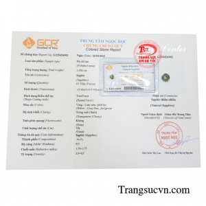 Sapphie được mệnh danh là viên đá của quyền lực, tài lộc và bình an, được nhiều người sử dụng như lá bùa hộ mệnh cho bản thân