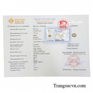 Không chỉ tôn lên được nét sang trọng cho người dùng mà viên đá mang lại nhiều may mắn, bình an và cát khí